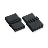 Intermediate coupler 5-pole Cod. A black