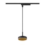 GRIP! FLAT, 1~ pendant light, PHASE, 2700/3000K, bl/gold