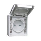 SAFETY SINGLE PHASE SOCKET GREY