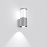 MEGA LATERNE F, 14 W, 640 lm, 840, silver, on/off Wall luminaires, L 1