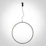 63152C/B/W BLACK RING 80cm 40W WW IP20 230V DIMMABLE