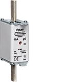 NH fuse NH0 gG 500V 10A twin indic.