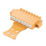 PCB plug-in connector, female plug, 3.81 mm, Number of poles: 7, 180°, PUSH IN with actuator, Clamping range, max. : 1.5 mm², Box
