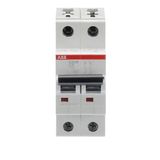 Circuit breaker S202M-C6 6A 2P 10kA