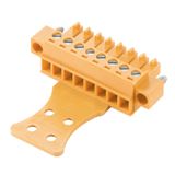 PCB plug-in connector, female plug, 3.81 mm, Number of poles: 7, 180°, Clamping yoke connection, Clamping range, max. : 1.5 mm², Box