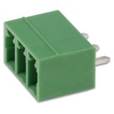 PCB socket 3-pole. 250V/8A