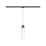 GARNISH for 3-circuit tracks clear glass/chrome 230V GU10 9W