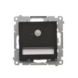 LED luminaire with motion sensor, 14V, (module), black matt