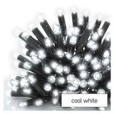 Profi LED interconnecting chain, black, 10 m, outdoor and indoor, cool white