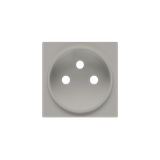 SOON ON SALE, cover for single socket outlet, (cover), Simon 24, IP20, cashmere