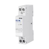 Installation contactor, 20A, 24V AC, 1NO+1NC