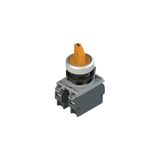 Complete unit with 4 positions selectors, fixing adapter and contacts