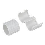 Kunststof-eindtule; grijs