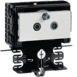 TEH SL200559499016 Equipment carrier - technical part SAT end socket SL 20x55 traffic white