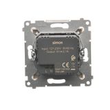 2x USB (3.0) type A socket, female, black matt, USB: A+A