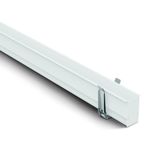 42001R/W WHITE MAGNETIC RECESSED PROFILE 1m 48V MAXI