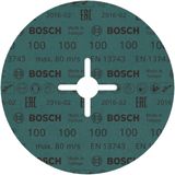 Fibre sanding disc R574, Best for Metal D= 180 mm; G= 100