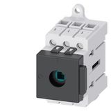 Switch disconnector 3LD3, Iu 40 A main control switch 3-pole + N