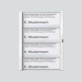 TM 612-4, BTM 650-04 WH Nameplate complete