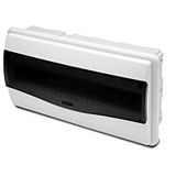Cabinet NUOVA 3518 18TE under plaster transparent door IP40