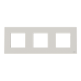 Frame 3-gang / 2+2+2-modules - ABB logo - Basic - Dune