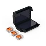 Gel box + 3 cleme Wago de 3 poli, max. 4mmp
