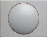 Center with knob for rotary dimmer/potmeter, berker Arsys, polar white