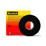 Scotch® Electrical Semi-Conducting Tape 13, 19 mm x 4,5 m, Black, 50 r