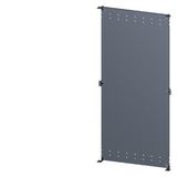 SIVACON, mounting plate, for cabinet rear panel, perforated, H: 2000 mm, W: 900 mm, zinc-plated