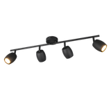 Nancy spotlight 4-pc GU10 matt black