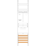 Counter field Z1B, 1 field, H=1050mm, 1-3.HZ (Z1B)