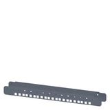 SIVACON, 19 fixed mounting, for the installation of 19 devices, H: 400 mm, zinc-plated The
