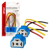 Ceramic sockets 2 pcs H4