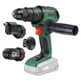 AdvancedImpact 18V-80 Quicksnap (baretool) (Set - 3 attachments)