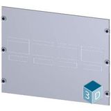 Masking frame 3VA13 (400 A), 3VA14 (630 A), 3VA23 (400 A), 3VA24 (630 A), 3-pole,