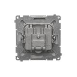 Touch panel 3 modules, Modul 1: 1 touch field, Module 2: 1 touch field, Module 3: 2 horizontal touch fields, Fixing: horizontal, Silver mist