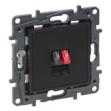 LOUDSPEAKER SOCKET BLACK