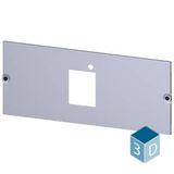 Masking frame 3VA13 (400 A), 3VA14 (630 A), 3VA23 (400 A), 3VA24 (630 A), 3