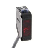 Photoelectric sensor, rectangular housing, red LED, diffuse, narrow be E3Z 7167M