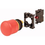Emergency stop/emergency switching off pushbutton, RMQ-Titan, 1 NC