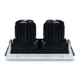 WHITE LED 2x12W WW IP44 700mA 40deg ADJUSTABLE SEMI DARK LIGHT