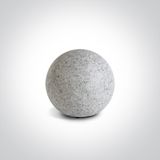 STONE LOOK GROUND BALL E27 20W D38cm IP65 100-240V