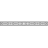 ED52 Mounting rail, 15 mm x 35 mm x 15 mm