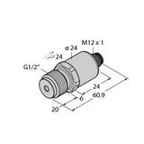 Pressure Transmitter With Voltage Output (3-Wire)   PT0.2V-1043-U1-H1143