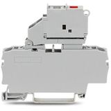 2002-1611/1000-542 2-conductor fuse terminal block; with pivoting fuse holder; with end plate