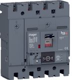 Moulded Case Circuit Breaker h3+ P250 Energy 4P4D N0-50-100% 40A 70kA