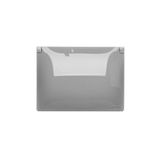 Double socket outlet with SCHUKO earthing and shutters - IP44 version - flap in colour of the cover, 16A, Screw, dark grey