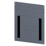 SIVACON, floor, with lateral cable entry, D: 800 mm, W: 600 mm, zinc-plated