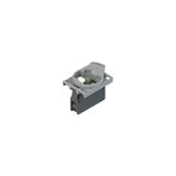 Complete unit with contact block 1NO and fixing adapter