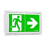 Emergency luminaire PM Autotest LED 3h 230V AC wall mounting